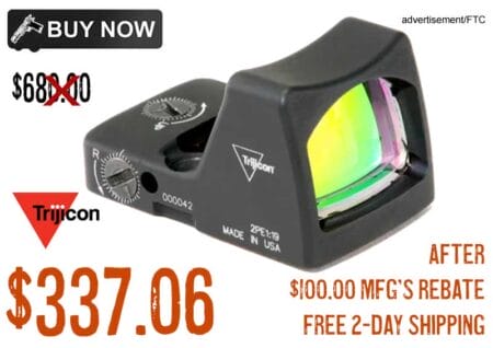 Trijicon 3.25 Red RMR Type 2 optic lowest price