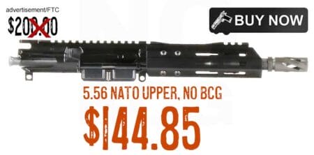 Bear Creek BC-15 5.56 NATO Pistol Length GS Upper noBCG lowest price