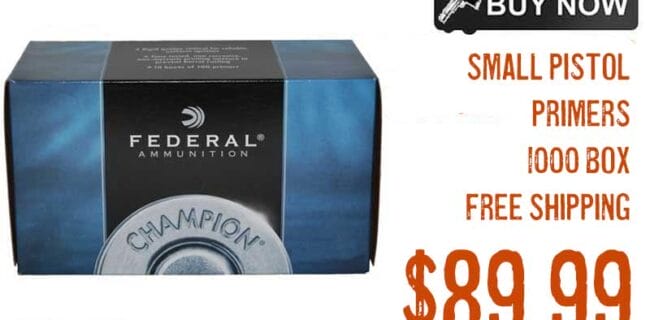 Federal Premium Small Rifle Primers Sale 2a april2024 lowest price