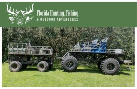 Florida Hunting, Fishing, and Outdoor Adventures at the Oak Island Ranch Wild Hog Hunting In A Swamp Buggy