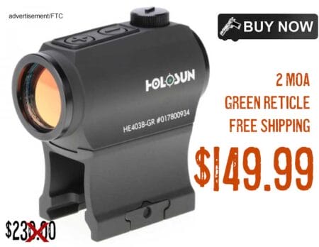 Holosun HE403B-GR Green Dot Sight Lowest Price