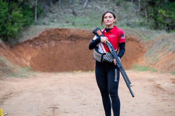  Lena Miculek and Lanny Barnes, of the Fiocchi Pro Team, Takes Gold