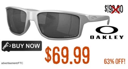 Oakley Gibston X-Silver Prizm Black Lenses lowest price