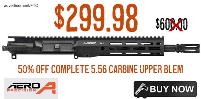 Aero Precision AR15 Complete Upper 5.56 Carbine Length Gov QQP Barrel lowest price