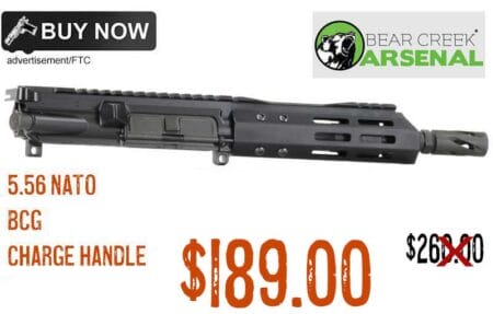 Bear Creek Arsenal BC-15 complete 5.56 NATO Upper & Pistol Length Gas System even lower price Jan2024