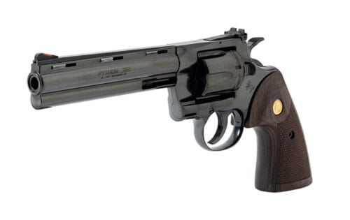 Colt Introduces a Blued Python:A Premium Revolver That Defines Elegance