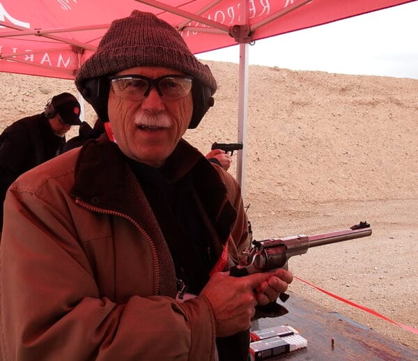 The Ruger eight-shot .22 Hornet Super Redhawk was very pleasant to shoot.