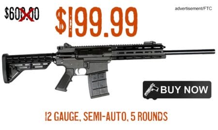 JTS M12AR 12ga 5 Round Semi-Auto Shotgun lowest price