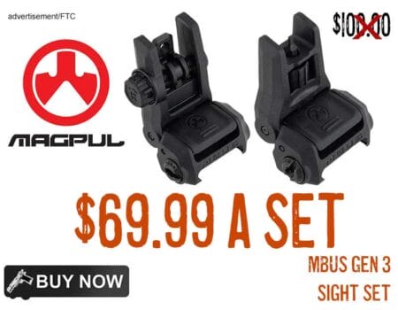 Magpul MBUS GEN 3 AR Rifle Sight Set lowest price may2024