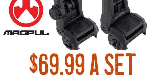 Magpul MBUS GEN 3 AR Rifle Sight Set lowest price may2024