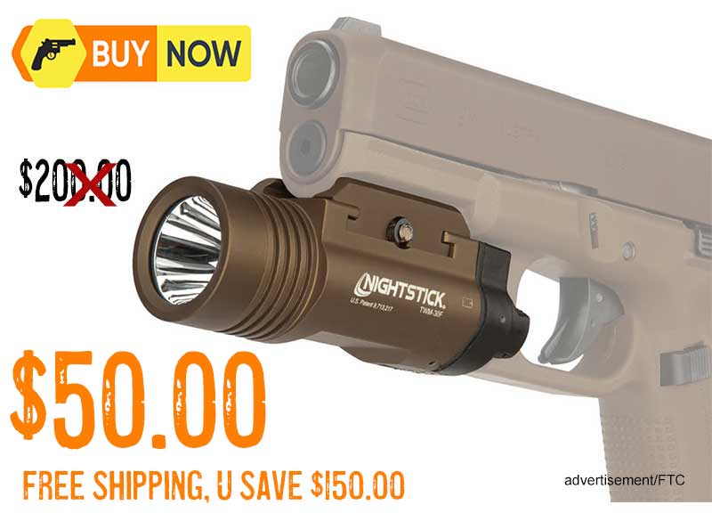 Nightstick TWM-30 Tactical Mounted 1200 Lumens Light lowest price nov2025