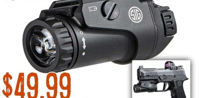 Sig Sauer Foxtrot1X Tactical Light lowest price