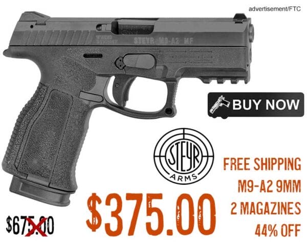 Steyr Arms M9-A2 9mm Pistol lowest price