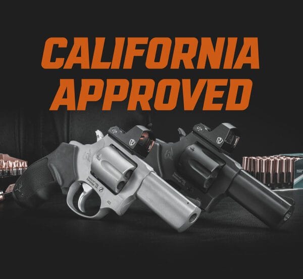 Taurus Optics Ready Option Revolvers are now California Approved