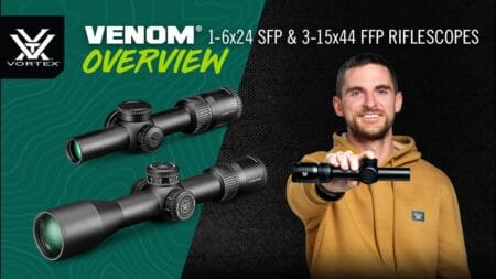 VORTEX Introduces VENOM 1-6x24 SFP and 3-15x44 FFP Riflescopes