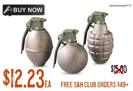 Military Style Dummy Grenades lowest price