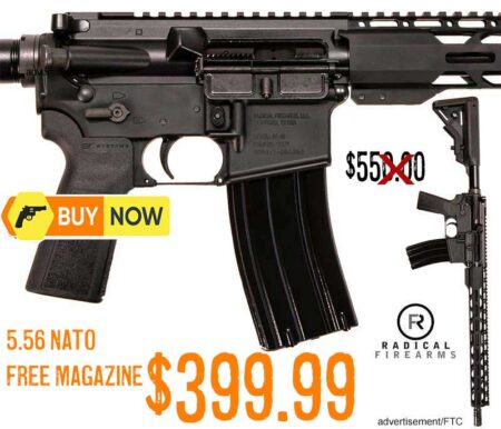 Radical Firearms 5.56 NATO Blk 16" AR15 Rifle lowest price oct2025
