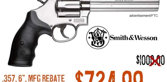 S&W 686 Satin Stainless .357 Magnum Revolver lowest price april2024