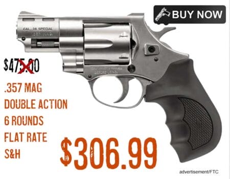 Weihrauch Windicator .357 Magnum DA/SA Revolver lowest price