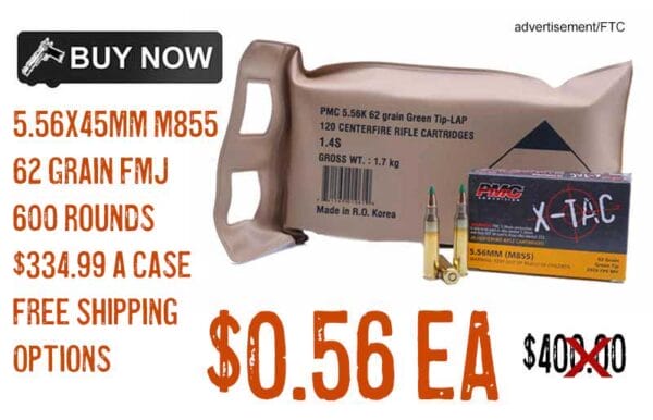 5.56X45mm M855 62 Grain FMJ battle packs ammunition lowest price april2024