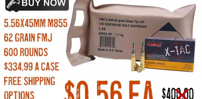 5.56X45mm M855 62 Grain FMJ battle packs ammunition lowest price april2024