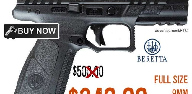 Beretta APX-A1 Full Size 9mm 17 Round Pistol lowest price