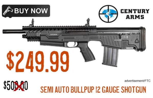 Century Arms Centurion BP-12 Semi Auto Bullpup 12 Gauge Shotgun lowest price