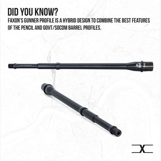 Faxon Firearms Gunner Profile Barrels