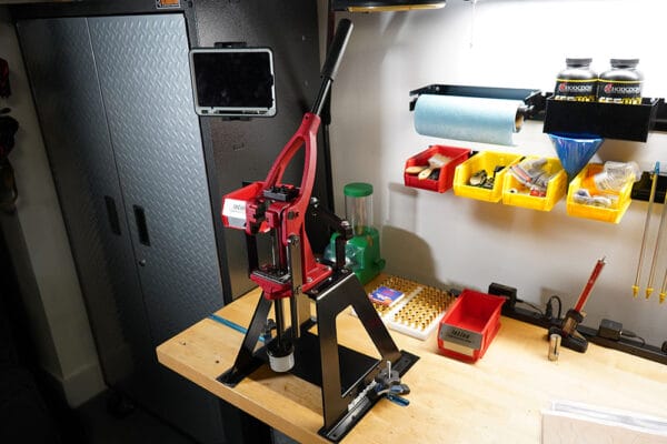 Forester Products Co-Ax Single-Stage Reloading Press. Img Duncan Johnson