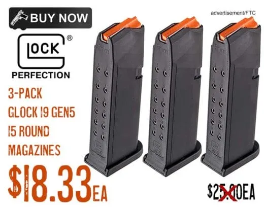 Glock 19 9mm 15 Round Gen 5 Magazine lowest price