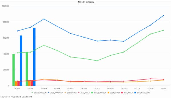 NICS Numbers for February 2024