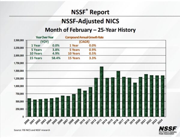 NICS Numbers for February 2024