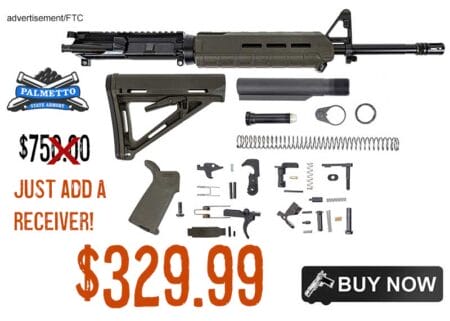 PSA 16" Midlength 5.56 Nato 1:7 Nitride MOE ODG Rifle Kit lowest price