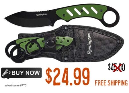 Remington 3pc Skinner Fixed Blade Knife Set lowest price