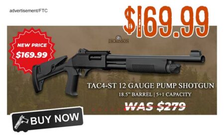 Dickinson TAC4-SS 12 Gauge Shotgun lowest price