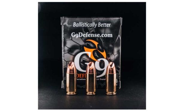 G9 Defense 9mm External Hollow Point Personal Defense Ammunition