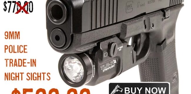 GLOCK G17 Gen5 9MM 4.49 17rd Night Sights Streamlight TLR-7 lowest price