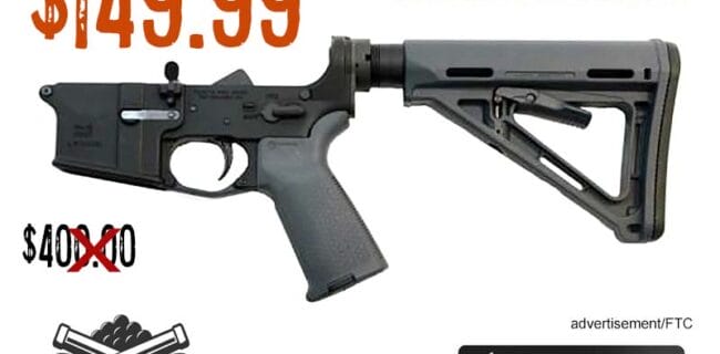 PSA AR-15 Complete MOE Lower Receiver gray lowest price