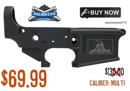 PSA Gadsden AR15 Stripped Lower Receiver lowest price