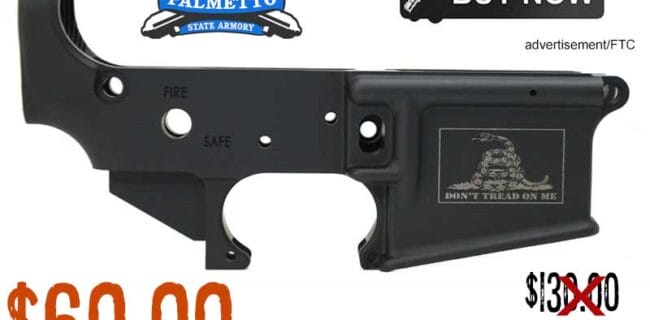 PSA Gadsden AR15 Stripped Lower Receiver lowest price