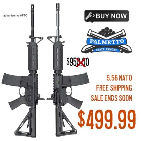 PSA PA-15 M4 Carbine 5.56 Rifle lowest price april