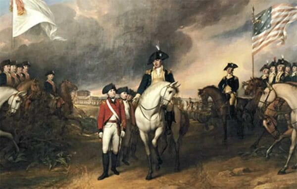 Surrender of Lord Cornwallis Cropped IMG Public Image 