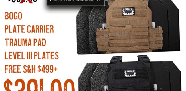 Testudo Lite Plate Carrier & Armor Package BOGO lowest price