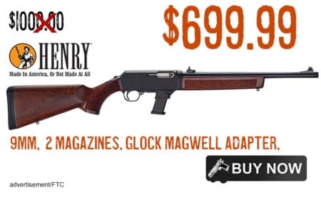 Henry Homesteader 9mm Rifle 2 Magazines lowest price