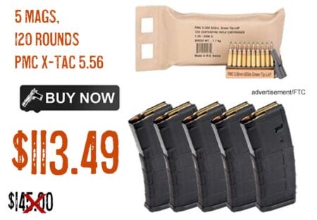 Magpul PMAG Rifle Mags 120 Rounds PMC X-TAC 5.56 62GR Ammo lowest Price