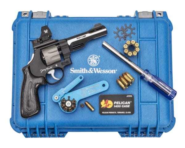 Smith & Wesson Jerry Miculek Signature 327 WR Revolver collector package Smith & Wesson Jerry Miculek Signature 327 WR Revolver collector package