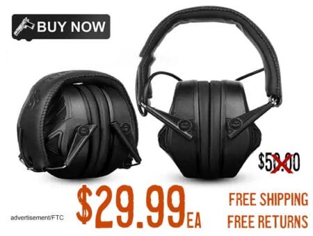 TacticalEdge Electronic Headphones lowest price