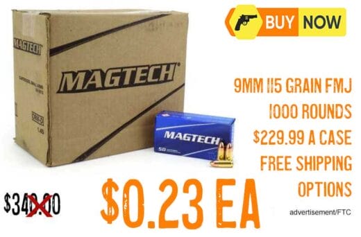 Magtech 9Mm 115 Grain Fmj Lowest Price Trueshot nov2025