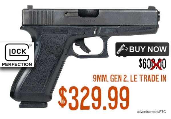 PSA GLOCK 17 GEN 2 9mm Police Trade-In Handgun lowest price