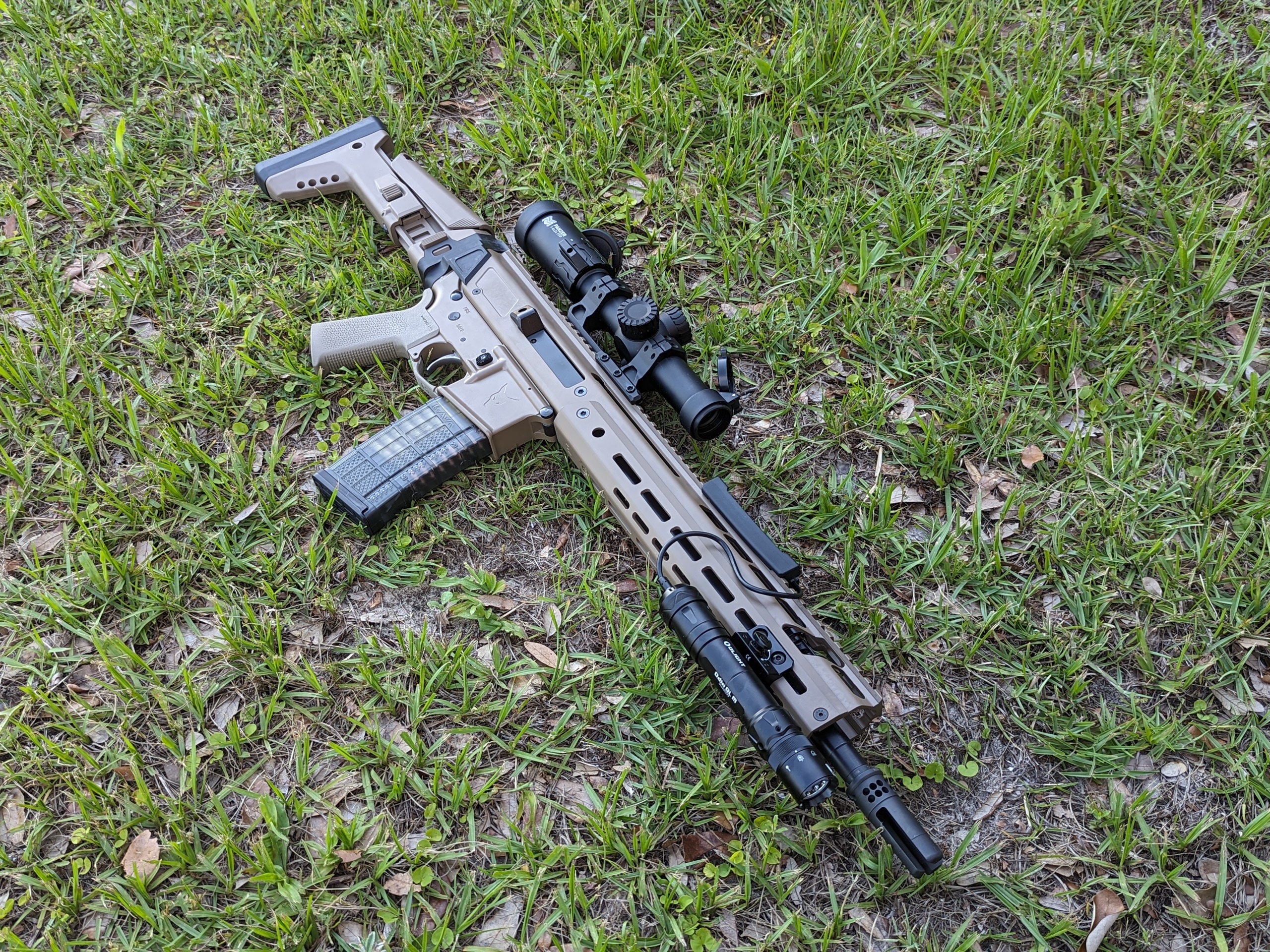 PSA JAKL 16" 5.56 1:7 NITRIDE MOE SL EPT F5 STOCK RIFLE, FDE
